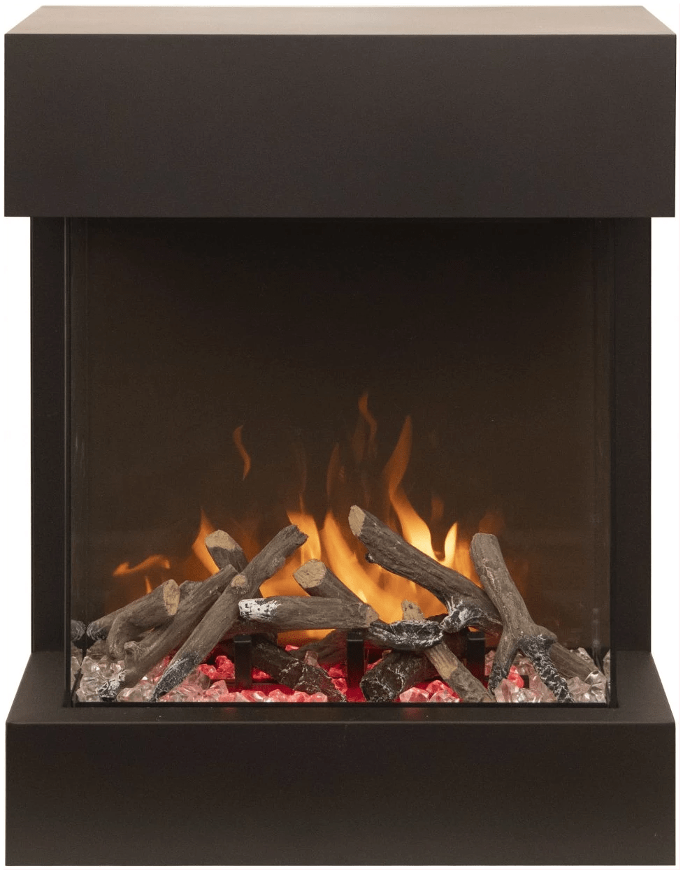 Amantii Amantii Cube 2025WM Lumina Freestand Electric Fireplace CUBE-2025WM-LUMINA Fireplace Finished - Electric