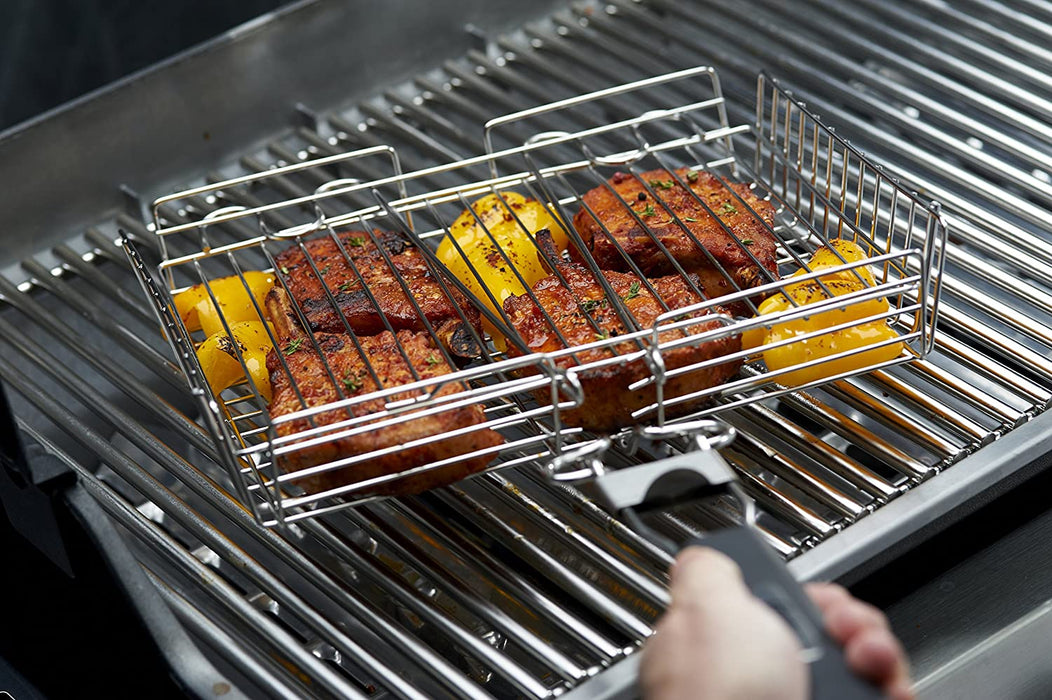 How to use a vegetable grill basket