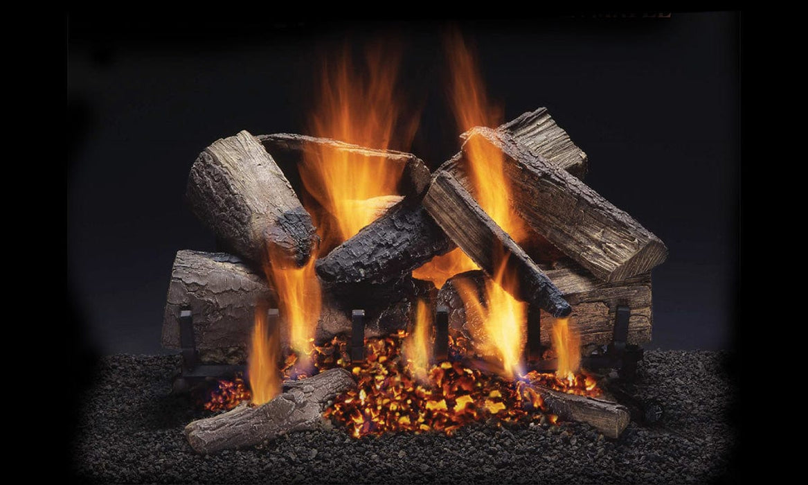 Heatmaster Heatmaster 18" Maple Gas Log Set MAPLE-18 Fireplace Accessories