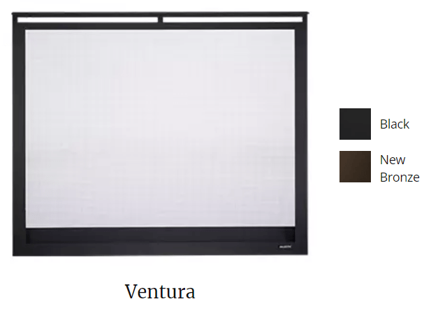 Majestic Majestic 42" Ventura Overlap Fit Front (Black) - VENTURA42BK VENTURA42BK Fireplace Accessories