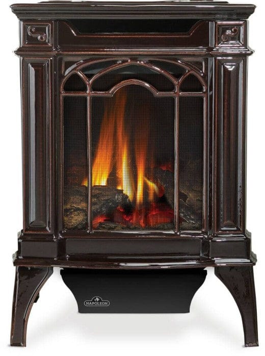 Napoleon Napoleon Arlington Gas Stove (Electronic Ignition) Majolica Brown GDS20NNE Fireplace Finished - Gas