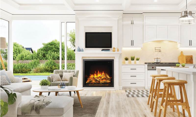 Napoleon Napoleon Elevation Electric 42 Built-in Electric Fireplace NEFB42H-MF Fireplace Finished - Electric