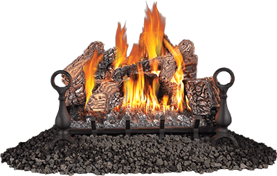 Napoleon Napoleon Fiberglow 24 Gas Log Set (Natural Gas) GL24NE Fireplace Finished - Gas