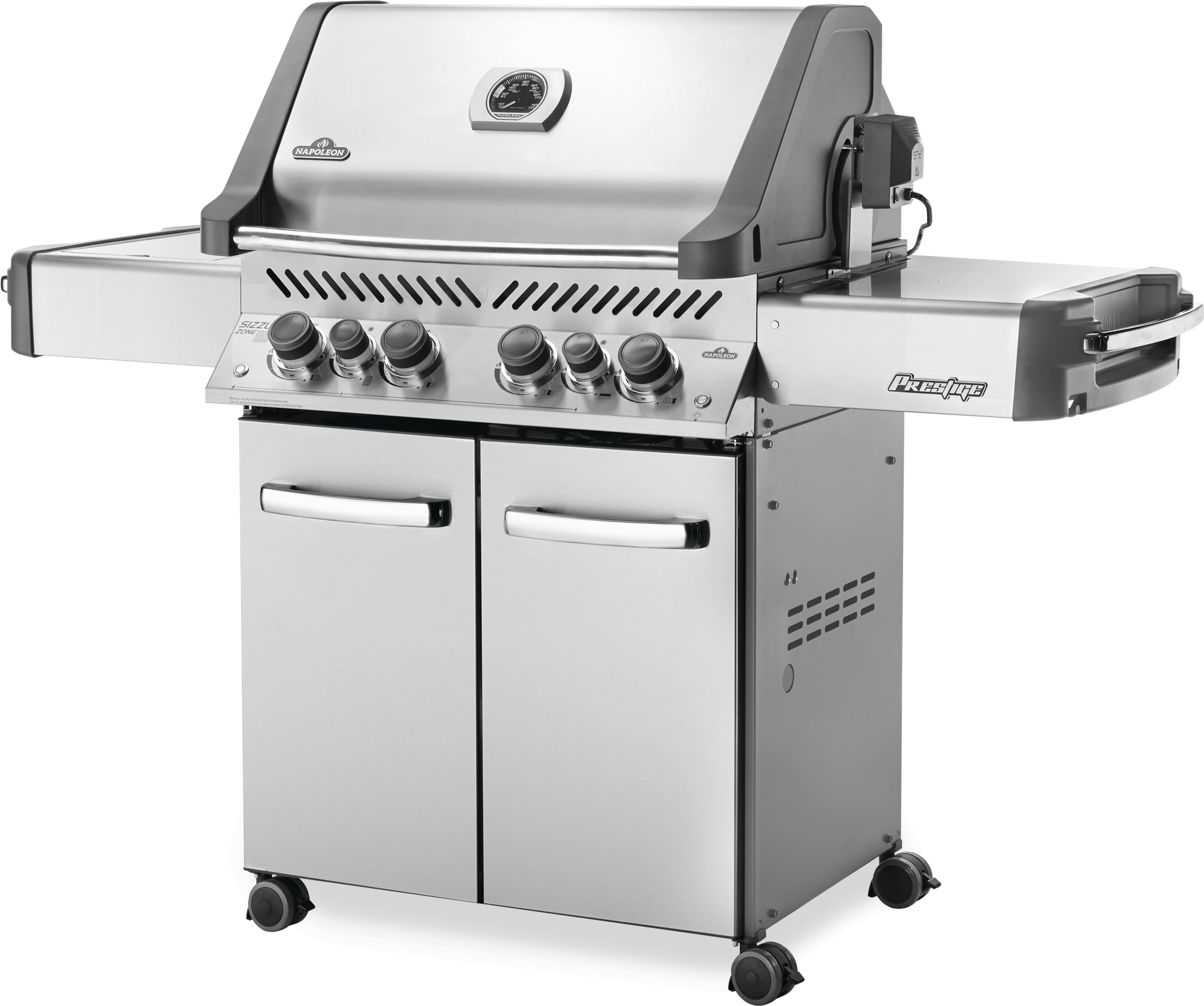 Napoleon Napoleon Prestige 500 RSIB Gas Grill (Stainless Steel) - P500RSIB-3 Barbecue Finished - Gas