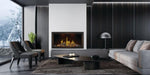 Napoleon Napoleon Tall Linear Vector 50 Gas Fireplace w/ Luminous Logs TLV50LN Fireplace Finished - Gas