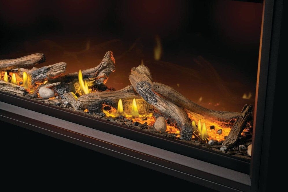 Napoleon Napoleon Tall Linear Vector 50 Gas Fireplace w/ Luminous Logs TLV50LN Fireplace Finished - Gas