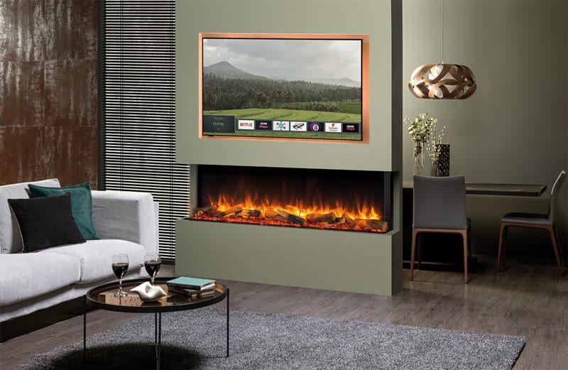 Regency Regency Skope E150 Built-in Electric Fireplace E150-2 Fireplace Finished - Electric