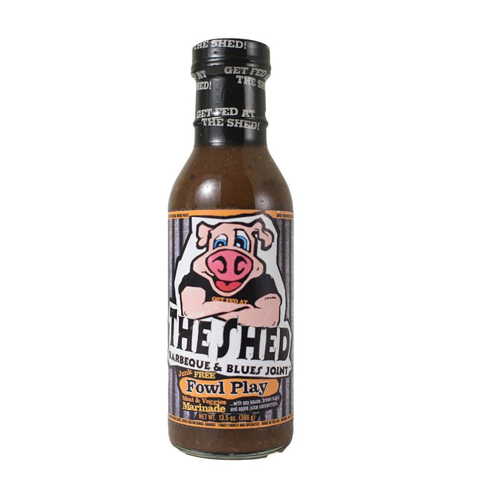 The Shed The Shed - Foul Play Marinade (13.5 oz.) - SHED-FWLPLY-14.2 SHED-FWLPLY-14.2 Barbecue Accessories