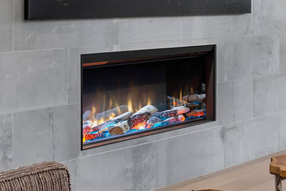 Valor Valor GE4 33" Electric Fireplace Insert GE4 Fireplace Finished - Electric