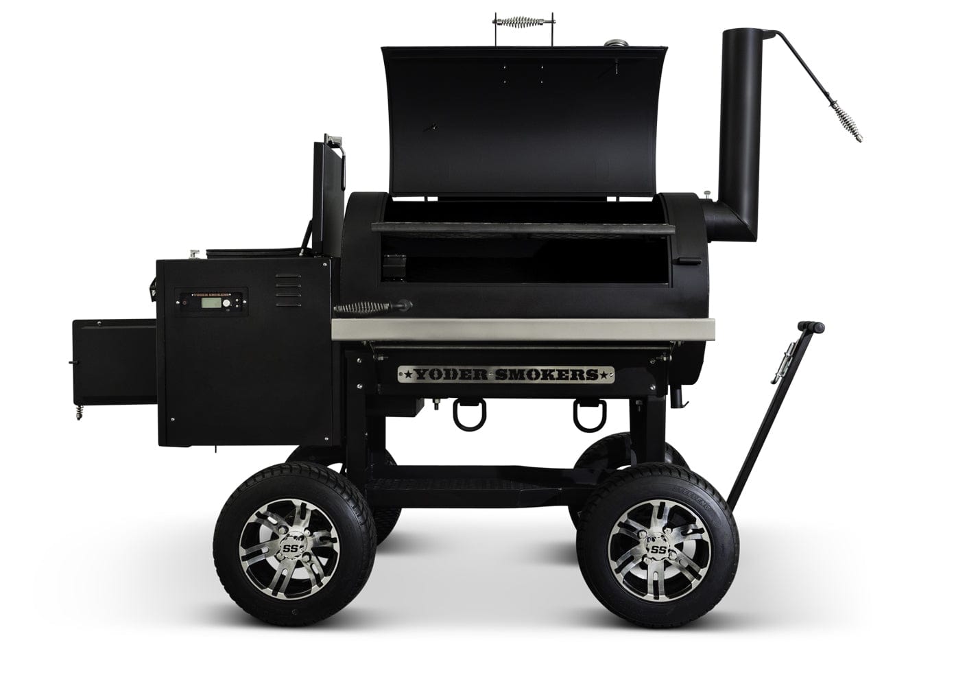 Yoder Yoder YS1500S Outlander Competition Pellet Grill 9516X44-120 Barbecue Finished - Pellet